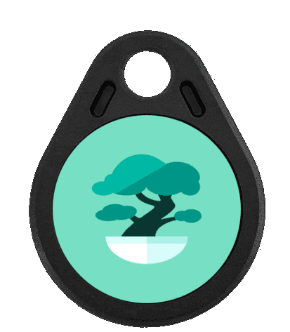 Scandinavian Bonsai NFC Tag
